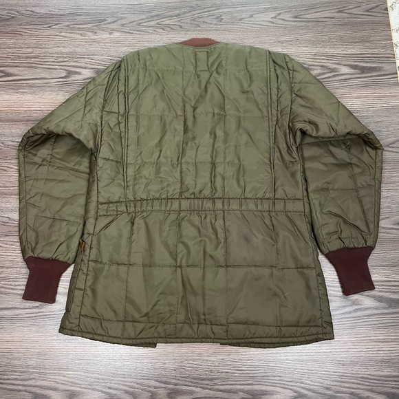 Vintage 1950’s Bob Allen Gun Club Olive & Brown Hunting Jacket M - Picture 6 of 7